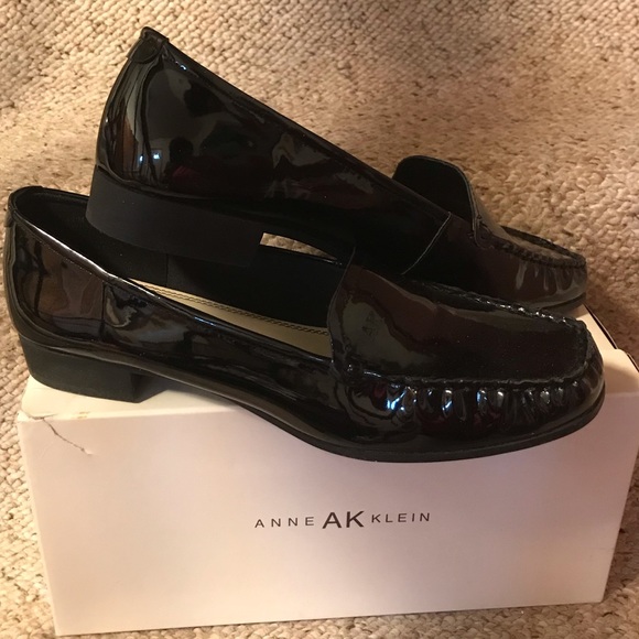 anne klein vama patent loafer